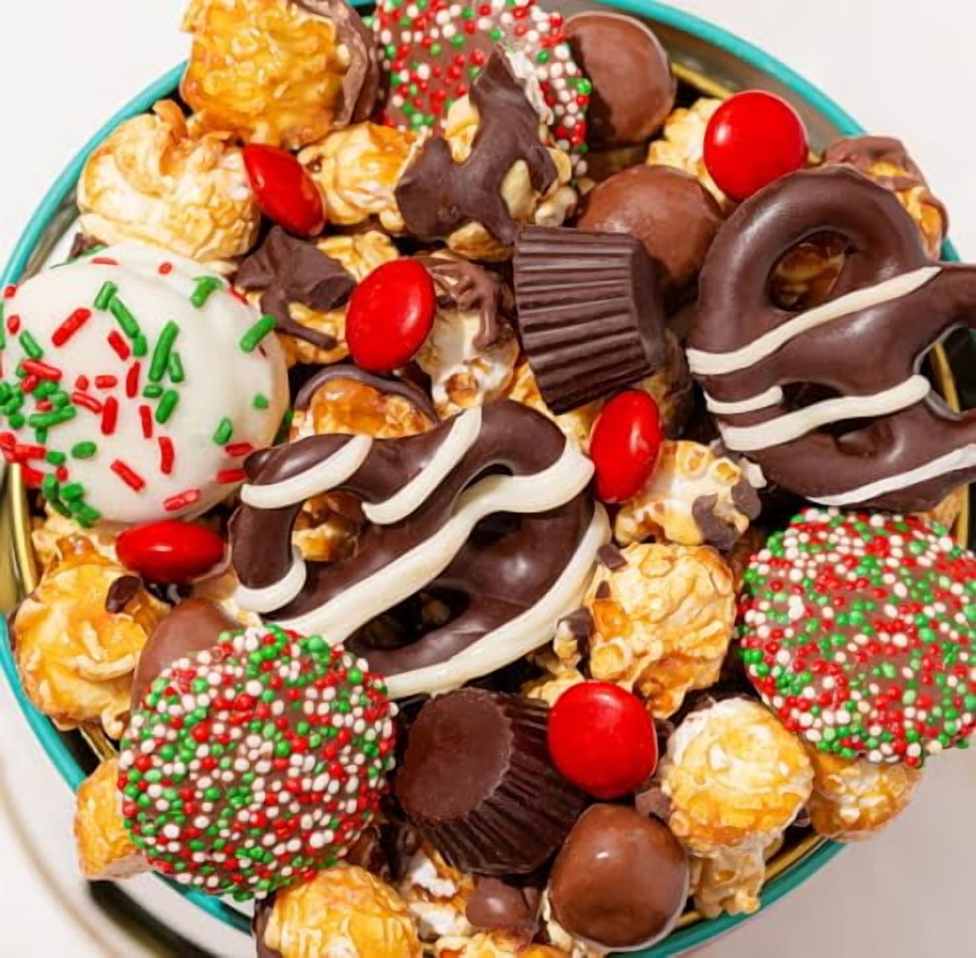 Christmas Gift Basket- Food Gift Box - Plays Music - Holiday Candy, Sweets and Snacks- Men, Women, Families, Corporate- Nutcracker Suite- Bonnie and Pop